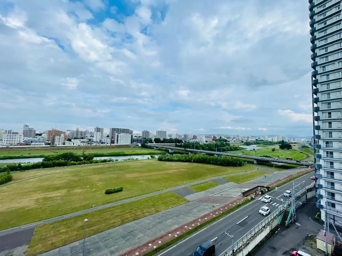 中島9-1　New Open　景観最良の1Ldk50㎡の室内空間　地下鉄駅徒歩5分以内 Apartment Toyohira
